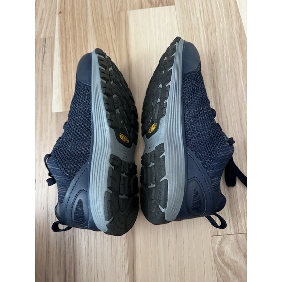 KEEN Utility Sparta Women's Athletic Aluminum Safety Toe Work Shoe 7.5W In Navy - Picture 15 of 15